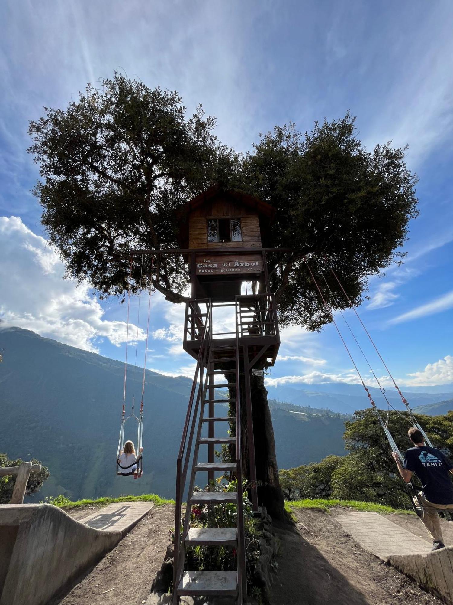 بانيوس High-End Holiday Cabin - Tungurahua Hot Springs المظهر الخارجي الصورة